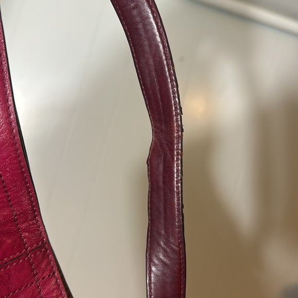 Coach vintage maroon shoulder bag - Picture 6 of 13